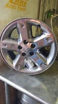 Wheel Road 17X7 Aluminum Chrome Clad Fits 07-11 Nitro 1111643 Used. Price: $60.00.