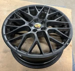 17 18 Porsche Macan Gts Front Wheel 20X9 Black W/center Cap Used. Price: $610.00.