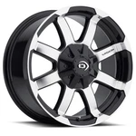 Vision Wheel Valor 17X8.5 8X180 18MM Gloss Black/machined 413-7887GBMF18 New. Price: $209.99.