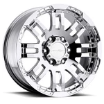 18X8.5 Vision Off-road 375 Warrior Chrome Wheel 6X135 (25MM) New. Price: $348.29.
