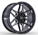 New 20X9 Mudder Trucker MT317 Barrier Black Milled 6X139.7 6X5.5 ET12 Wheel. Price: $50.61.