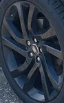 2018 Discovery Sport Oe Wheel 20X8 5 Spoke Angled Black Land Rover Used. Price: $414.46.
