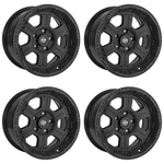 Set Pro Comp PA89 Kore 17X8 6X4.5 Flat Black Wheels 17" -12MM Rims New. Price: $960.00.