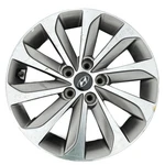 17X7" 10 Spoke Alloy Wheel Rim Tpms Fits 2015-2017 Hyundai Sonata Sedan 2.4L Used. Price: $89.99.
