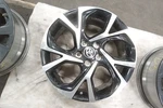 2020 C-hr Oe Wheel 18X7 10 Spoke Gray Inlay Swept Toyota Used. Price: $152.64.