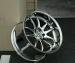 18X9.5 +15 Aodhan DS02 Wheels 5X114.3 Vacuum Chrome Inch Rims Set New. Price: $1199.00.