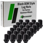 Black Lug Nuts 2019-2026 Chevrolet Silverado 1500 Factory Wheels New. Price: $82.00.