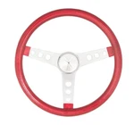 Grant Products 8465 15" Metal Flake Steering Wheel Red, 3-SPOKE Design New. Price: $121.09.
