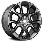 For Fiat 124 Spider 17-18 Alloy Factory Wheel 5 V-spoke Dark Charcoal 17X7 Used. Price: $310.12.