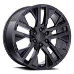 Fits 24" Carbon Pro Replica Gloss Black Wheels Rims For Chevrolet Tahoe 6X139.7 New. Price: $1640.00.