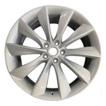 21X8.5 Tesla Model Turbine 2012 2013 2014 2015 2016 2017 Oem Wheel Rim Remanufactured. Price: $389.49.