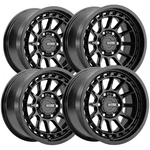 (set Of 4) Ultra 116 Atlas 17X9 5X5.5" +18MM Gloss Black Wheels Rims 17" Inch New. Price: $789.96.
