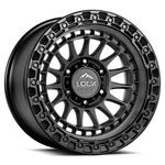 17X9 Lock Off-road Mojave Matte Grey With Black Ring Wheel 6X5.5 (0MM) New. Price: $288.00.