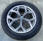 Bmw X3 X4 G01 19" 7.5JX19 Spoke 693 Wheel Rim W/ Tire (ONLY#1) 22-24 108343 Used. Price: $400.00.