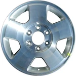Refurbished Painted Silver Aluminum Wheel 17 X 7.5 4L3Z1007GB Remanufactured. Price: $193.47.