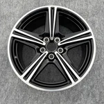 Single 18 Inch Wheel/rim Ford Mustang 2024-2026 Oem Black Machined PR3C-1007-AA Used. Price: $299.90.