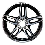 18" Mercedes CLA250 Wheel Rim Factory Oem 85530 Machine Black 17640107007X23 Remanufactured. Price: $743.07.