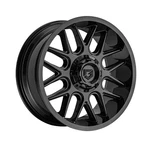 Gear Road 771B 18X9 8X170 125.2 Hub +18 Offset Black Wheel Rim New. Price: $270.18.