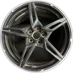 Rear Chevrolet Black Machined Lip Corvette Rim 20X11 2020-2025 Oem 14008B Used. Price: $194.98.