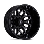 Fuel D875 Flux Dually 20X8.25 8X165.1 ET-227 Gloss Blk Brush Gray Tint (qty 1) New. Price: $770.03.