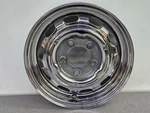 Very Nice Used Genuine Kpz Porsche 911 912 914-6 1/2JX15 Chrome Wheel 1/68. Price: $300.00.