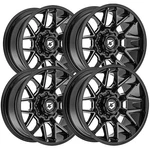 (set 4) Gear Off-road 768BM Primacy 20X9 8X180 +18MM Black/milled Wheels Rims New. Price: $1258.96.