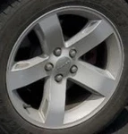 2013 Challenger Oe Wheel 18X7-1/2 Wide Spoke Natural Dodge Used. Price: $142.04.