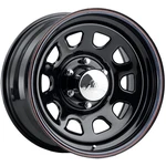 Allied 52 Daytona 15X8 5X4.75" -19MM Black W/cap Wheel Rim 15" Inch New. Price: $129.99.