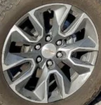 2023 Silverado 1500 Oe Wheel 20X9 10 Spoke W/ Gray Opt Nzn Chevrolet Used. Price: $402.80.