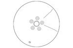 Genuine Nissan Wheel Alloy 40300-6LY6A New. Price: $562.30.