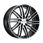 Petrol 1880P1C405114F76 Wheel Rim 18X8 5X114.3 Gloss Black W/ Mach Cut Face New. Price: $275.72.