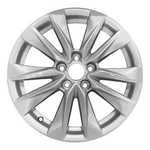 17X6.5 Painted Sparkle Silver Metallic Wheel Fits 2022-2026 Toyota Corolla Cross Remanufactured. Price: $229.96.