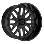 20" Tis 560B Gloss Black Wheel 20X10 8X6.5 (8X165.1) -25MM Offroad Truck Rim New. Price: $458.00.