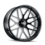 Cali Offroad Invader 20X10 8X170 -25MM Gloss Black/milled 9115-2170BM New. Price: $490.00.