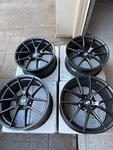 Genuine Bmw 763M Wheels 19/20 Staggered Orbit Grey + Oem Centercaps For F8X Used. Price: $3395.95.