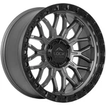 Lock Off-road Combat 17X9 6X5.5" -12MM Gunmetal Wheel Rim 17" Inch New. Price: $288.00.