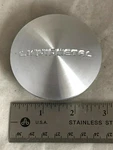 Liquidmetal Motorsports Machined Alloy Wheel Rim Hub Cover Center Cap 2-7/8" Used. Price: $32.00.
