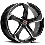 Revolution Racing R20 20X8 5X4.5" +40MM Black/machined Wheel Rim 20" Inch New. Price: $274.99.