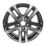 16" Alloy Wheel For Volkswagen Jetta 2005 2006 2007 2008 2009-2018 Black Us New. Price: $110.49.