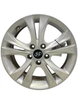 2011-2013 Hyundai Sonata 17X6.5 Silver Alloy 10 Spoke Wheel Rim 985699 Used. Price: $147.25.