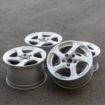Porsche Carrera 911 Turbo C4S 18" Inch 2002-2005 Hollow Spoke Genuine Wheel Set Used. Price: $2668.71.