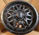 (qty 1) Ultra Hunter 203SB Satin Black 8-SPOKE Wheel Rim 17X9 6X139.7 18MM New. Price: $138.59.