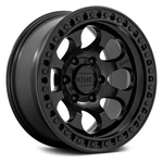 Kmc KM550 Riot Wheel 17X9 (-12, 5X127, 71.5) Black Single Rim New. Price: $370.00.