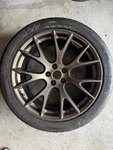 Oem 20" Dodge Charger Challenger Srt Hellcat Wheel Rim Tire Brass Monkey Used. Price: $550.00.