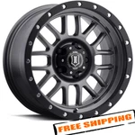 Icon Alloys 1217857347GM 17X8.5 Alpha/gunmetal With Black Ring Wheel New. Price: $337.06.
