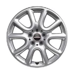 Mini Cooper Oem Wheel Rim 17X7 17" 36116855110 86252 Silver Remanufactured. Price: $269.10.