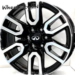 20" 5914 Gloss Black Machine AT4 Oe Replica Wheels Fits QX80 QX56 6X5.5 +28 New. Price: $1199.99.