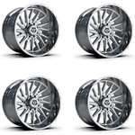 Set 24" Tis 547C Chrome 24X12 Wheels 8X6.5 -44MM Lifted Chevy Gmc Ram Ford New. Price: $3672.00.