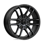Wheels Fang 18X7 4X137 10MM Satin Black M43-08737 New. Price: $317.00.