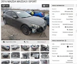 Used Wheel Fits: 2016 Mazda 3 16X6-1/2 Steel Grade B. Price: $109.90.